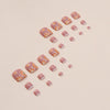 12 Sizes-24 Pcs Press On Nails F085