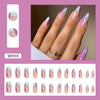 12 Sizes-24 Pcs Press On Nails W094
