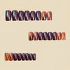 12 Sizes-24 Pcs Press On Nails Y1768