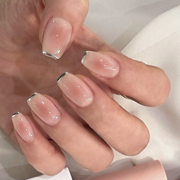 12 Sizes-24 Pcs Press On Nails JP4104