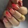12 Sizes-24 Pcs Press On Nails Z745