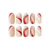 12 Sizes-24 Pcs Press On Nails JP1520
