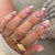 12 Sizes-24 PcsPress On Nails W164
