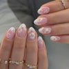 12 Sizes-24 Pcs Press On Nails C1542