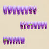 12 Sizes-24 Pcs Press On Nails Y1380