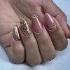 12 Sizes-24 Pcs Press On Nails W1501