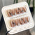 12 Sizes-24 Pcs Press On Nails SP131