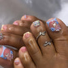 12 Sizes-24 Pcs Press On Nails JP3348