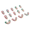 12 Sizes-24 Pcs Press On Nails W229
