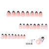 12 Sizes-24 Pcs Press On Nails JP4214