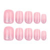 12 Sizes-24 Pcs Press On Nails JP3952