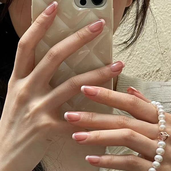 12 Sizes-24 Pcs Press On Nails R452