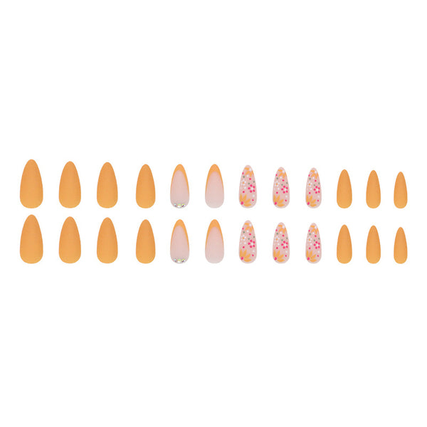 12 Sizes-24 Pcs Press On Nails Z679