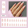 12 Sizes-24 Pcs Press On Nails W091