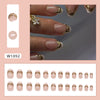 12 Sizes-24 Pcs Press On Nails W1892