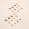 12 Sizes-24 Pcs Press On Nails R760