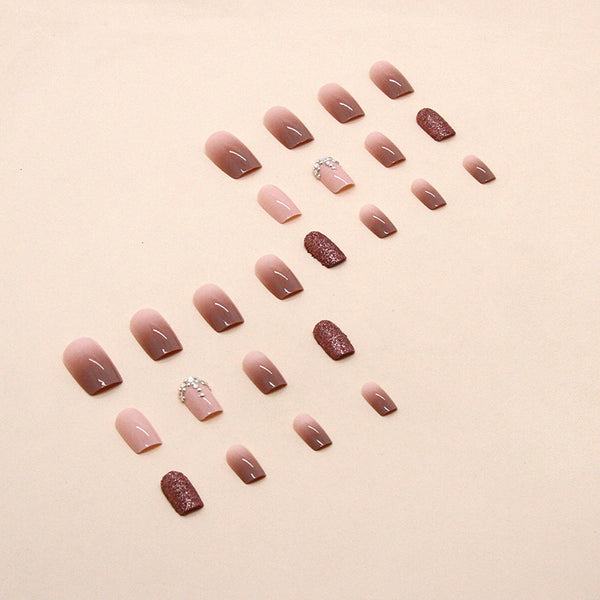12 Sizes-24 Pcs Press On Nails Z537
