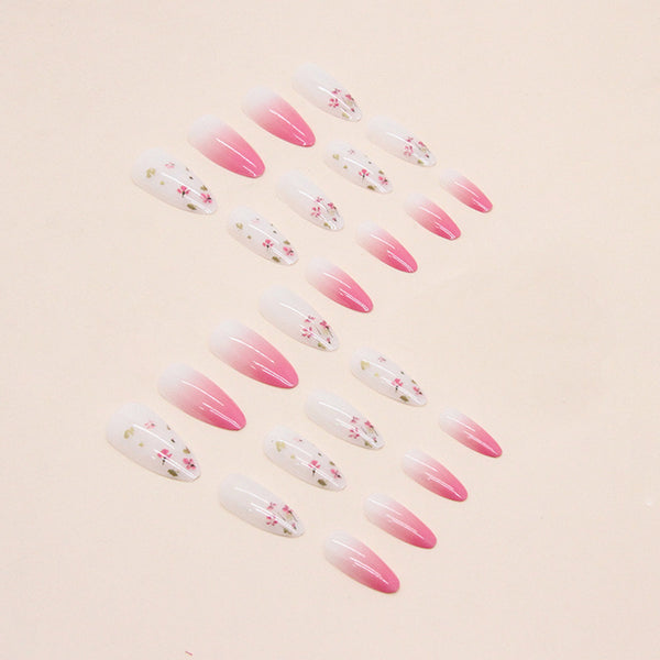 12 Sizes-24 Pcs Press On Nails W501