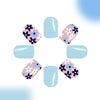 12 Sizes-24 Pcs Press On Nails C820