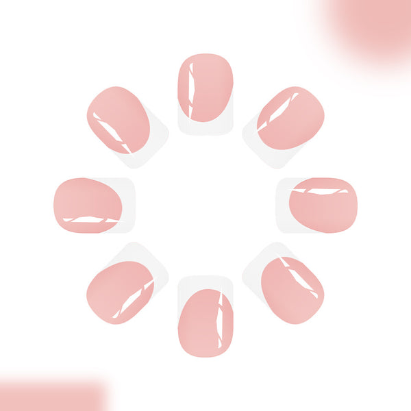 12 Sizes-24 Pcs Press On Nails C990
