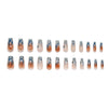 12 Sizes-24 Pcs Press On Nails R985