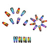 12 Sizes-24 Pcs Press On Nails y1038-24