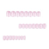 12 Sizes-24 Pcs Press On Nails JP3712