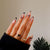 12 Sizes-24 Pcs Press On Nails JP1420