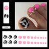 12 Sizes-24 Pcs Press On Nails F111