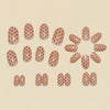 12 Sizes-24 Pcs Press On Nails Y1737