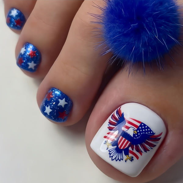 12 Sizes-24 Pcs Press On Nails Y1973