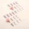 12 Sizes-24 Pcs Press On Nails Z565
