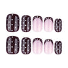 12 Sizes-24 Pcs Press On Nails JP4229
