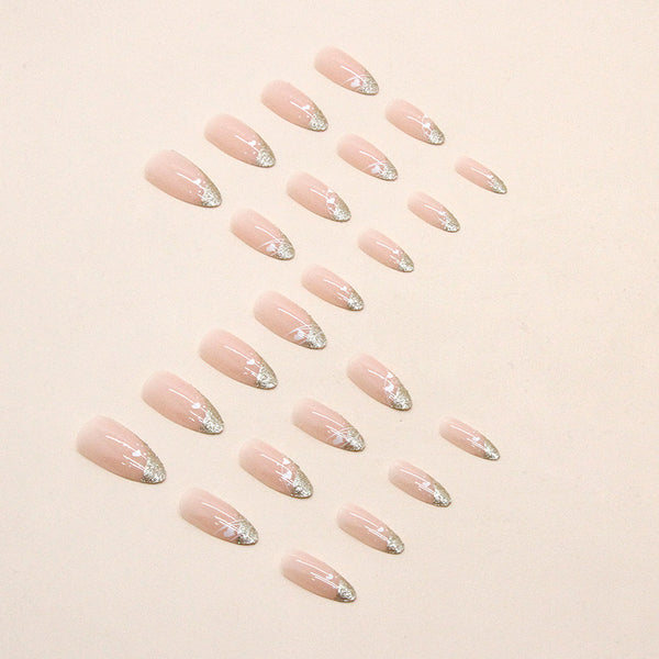 12 Sizes-24 Pcs Press On Nails W427