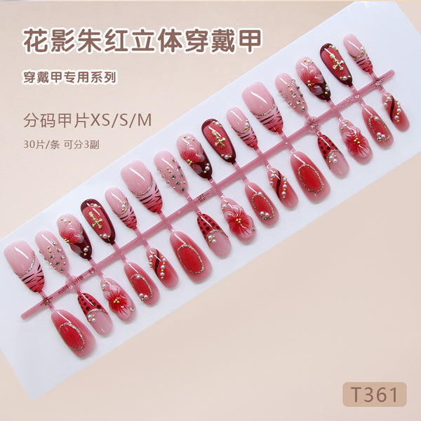 30 Pcs Press On Nails Z1279