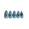 12 Sizes-24 Pcs Press On Nails JP812