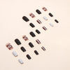 12 Sizes-24 Pcs Press On Nails R697