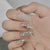 12 Sizes-24 Pcs Press On Nails R707