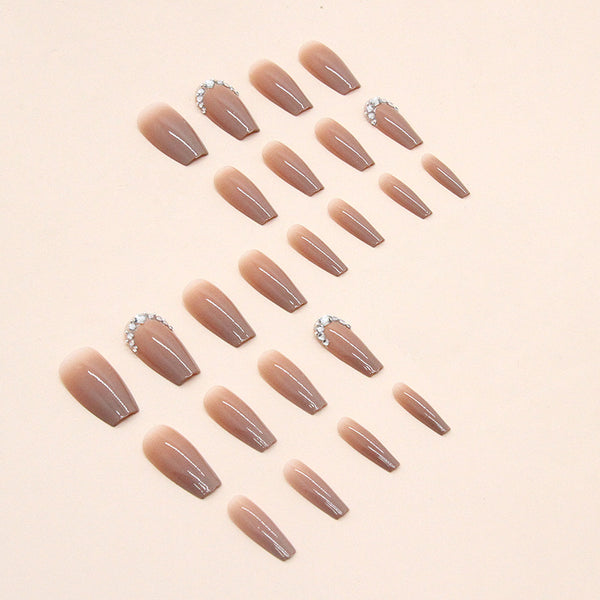 12 Sizes-24 Pcs Press On Nails Z639
