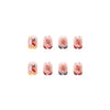 12 Sizes-24 Pcs Press On Nails R443