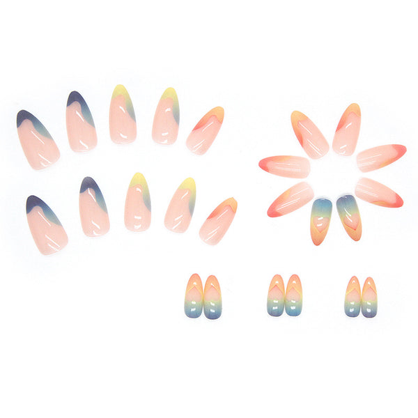 12 Sizes-24 Pcs Press On Nails W145