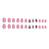 12 Sizes-24 Pcs Press On Nails W1423