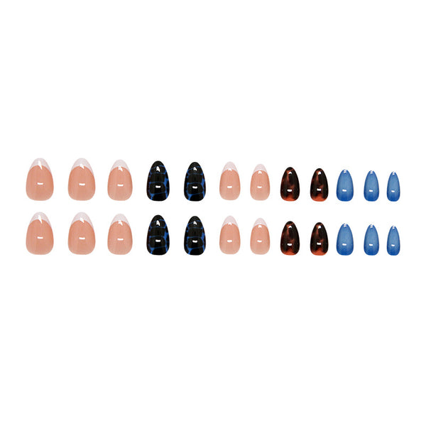 12 Sizes-24 Pcs Press On Nails W2058