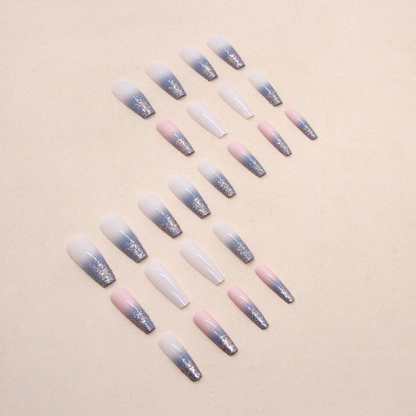 12 Sizes-24 Pcs Press On Nails W699