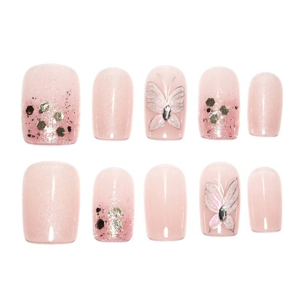 12 Sizes-24 Pcs Press On Nails nail-accessory