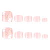 12 Sizes-24 Pcs Press On Nails JP3801