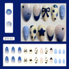 12 Sizes-24 Pcs Press On Nails Z1133