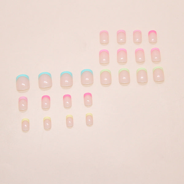 12 Sizes-24 Pcs Press On Nails W2137