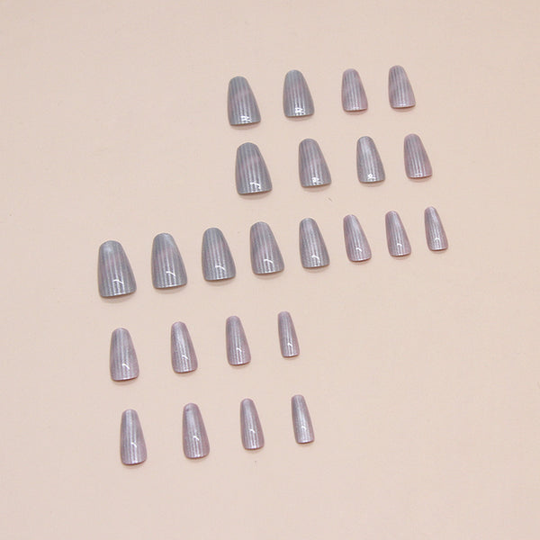12 Sizes-24 Pcs Press On Nails W1576