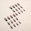 12 Sizes-24 Pcs Press On Nails Z595